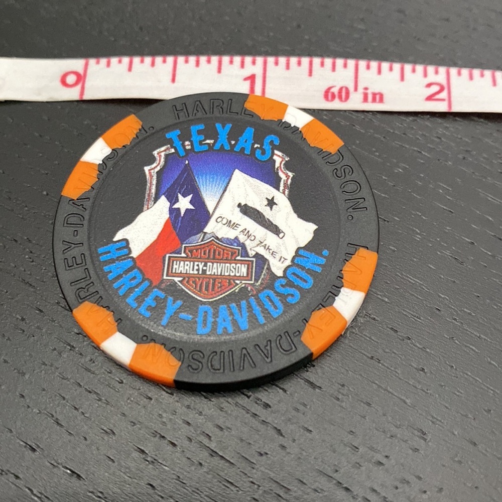 Harley-Davidson Poker Chip - Bedford, Texas - Picture 3 of 3